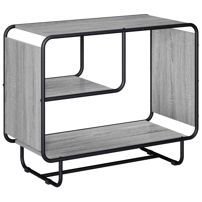 Bufet Sonoma gri 80 x 37.5 x 64.5 cm Lemn prelucrat WALTI