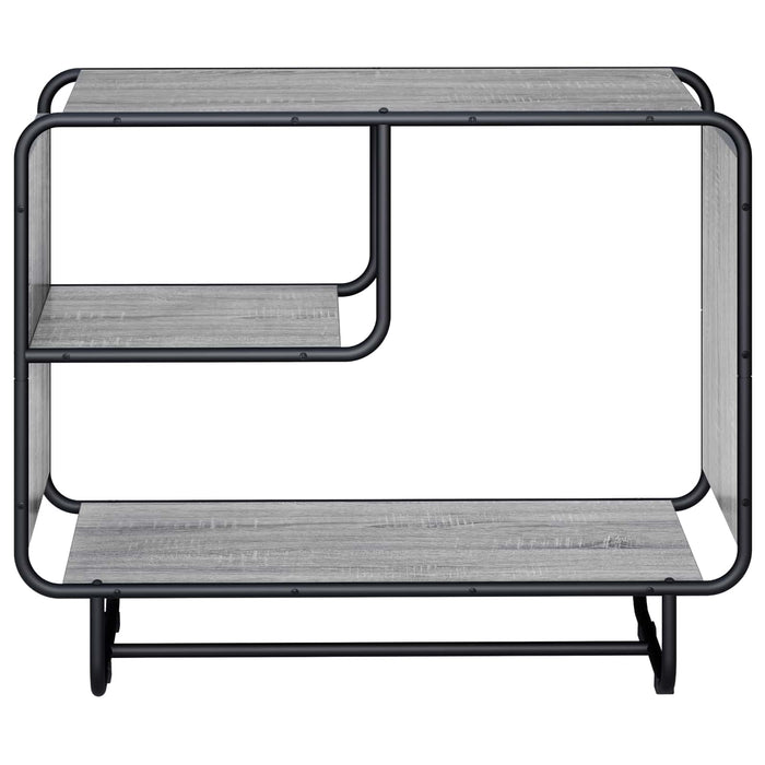 Bufet Sonoma gri 80 x 37.5 x 64.5 cm Lemn prelucrat WALTI
