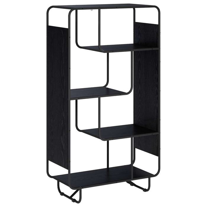 Bufet înalt Stejar Negru 80 x 37.5 x 144 cm Lemn compozit WALTI