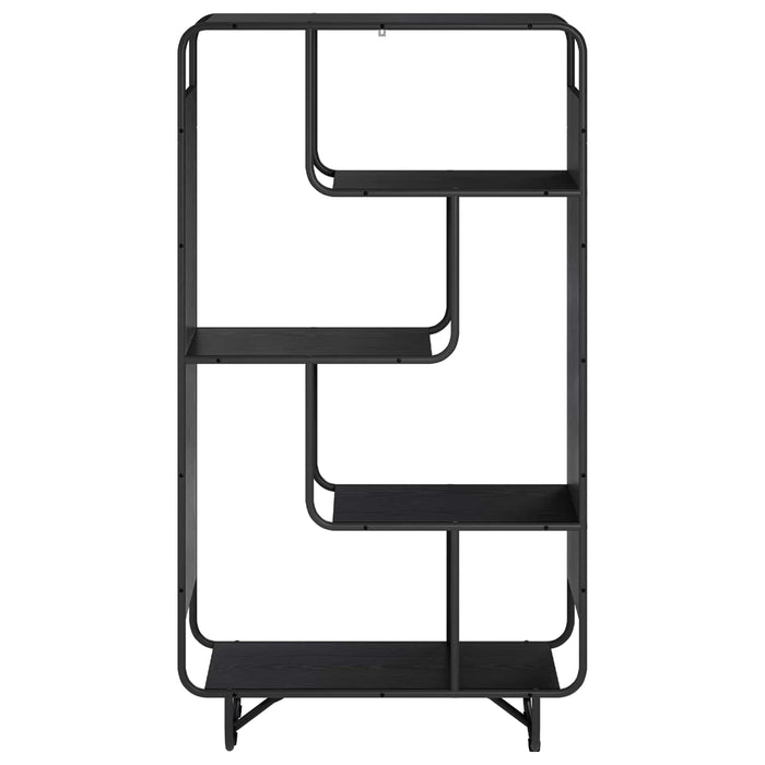 Bufet înalt Stejar Negru 80 x 37.5 x 144 cm Lemn compozit WALTI