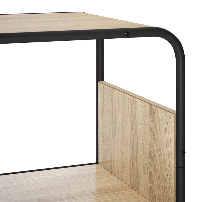 Bufet înalt Stejar Sonoma 80 x 37.5 x 144 cm Lemn compozit WALTI