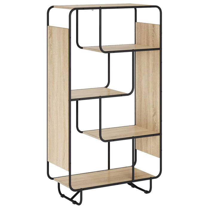 Bufet înalt Stejar Sonoma 80 x 37.5 x 144 cm Lemn compozit WALTI