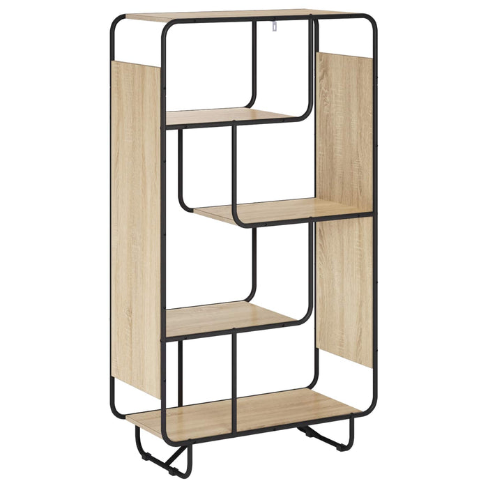 Bufet înalt Stejar Sonoma 80 x 37.5 x 144 cm Lemn compozit WALTI