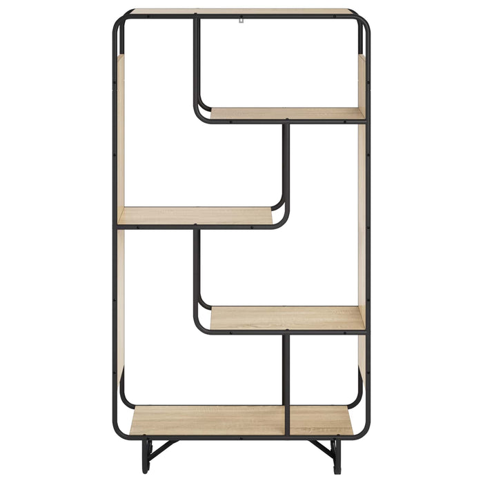 Bufet înalt Stejar Sonoma 80 x 37.5 x 144 cm Lemn compozit WALTI