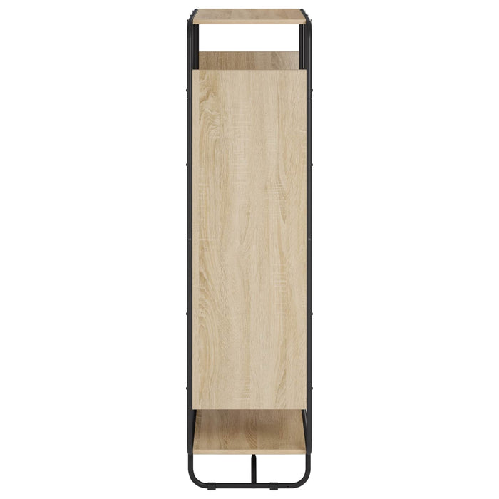 Bufet înalt Stejar Sonoma 80 x 37.5 x 144 cm Lemn compozit WALTI
