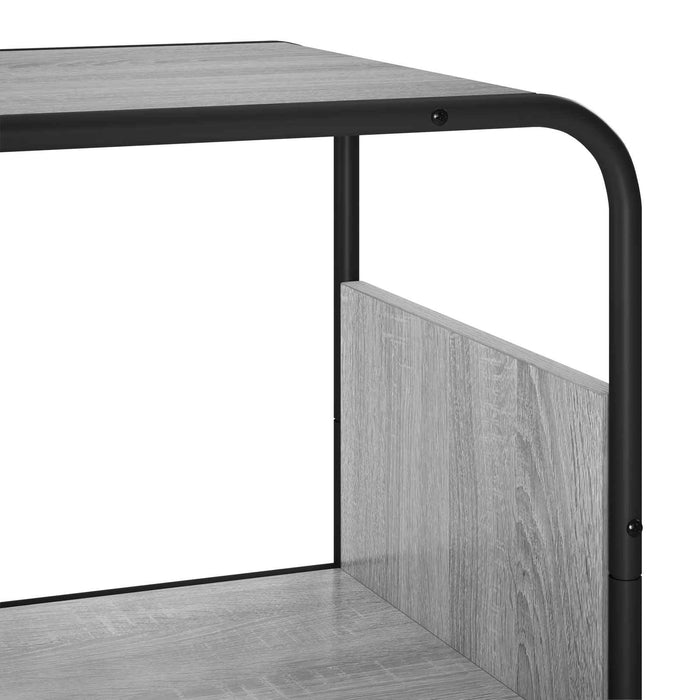 Bufet înalt Sonoma gri 80 x 37.5 x 144 cm Lemn compozit WALTI