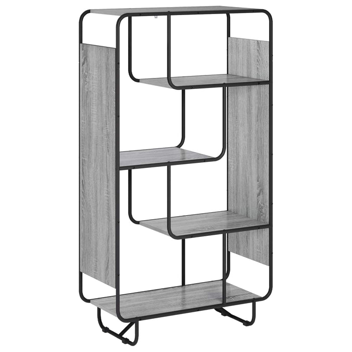Bufet înalt Sonoma gri 80 x 37.5 x 144 cm Lemn compozit WALTI