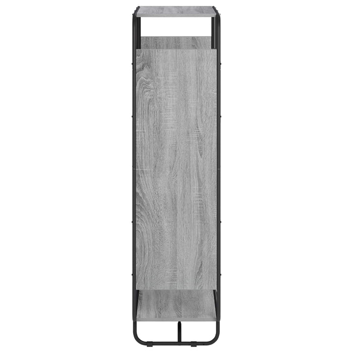 Bufet înalt Sonoma gri 80 x 37.5 x 144 cm Lemn compozit WALTI