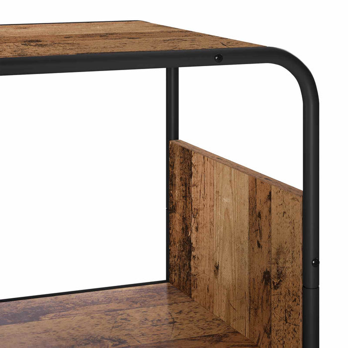 Bufet înalt Lemn vechi 80 x 37.5 x 144 cm Lemn compozit WALTI