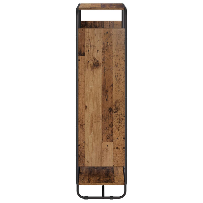 Bufet înalt Lemn vechi 80 x 37.5 x 144 cm Lemn compozit WALTI