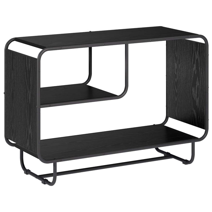 Bufet Stejar Negru 93.5 x 37.5 x 64.5 cm Lemn prelucrat WALTI