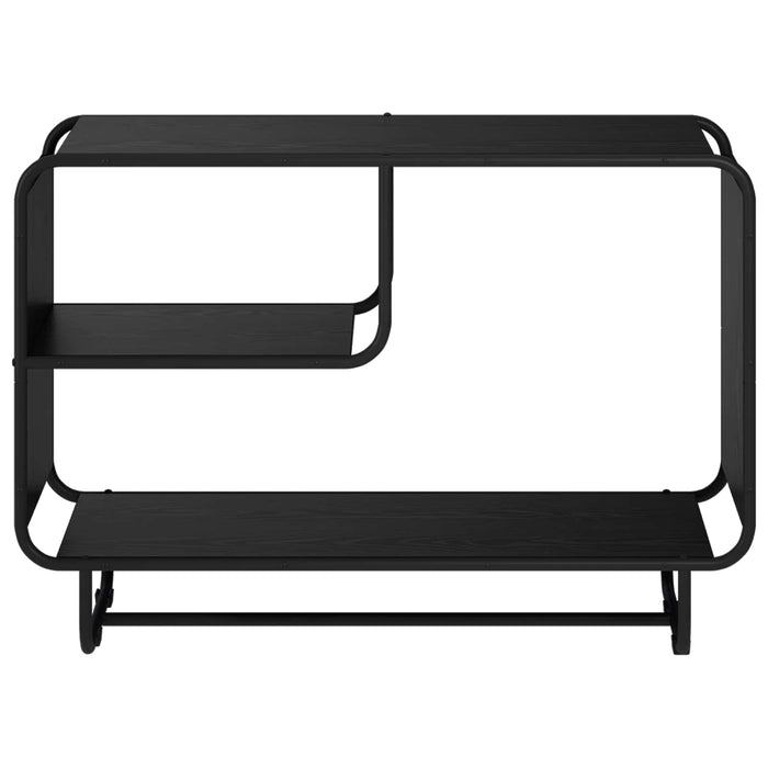 Bufet Stejar Negru 93.5 x 37.5 x 64.5 cm Lemn prelucrat WALTI