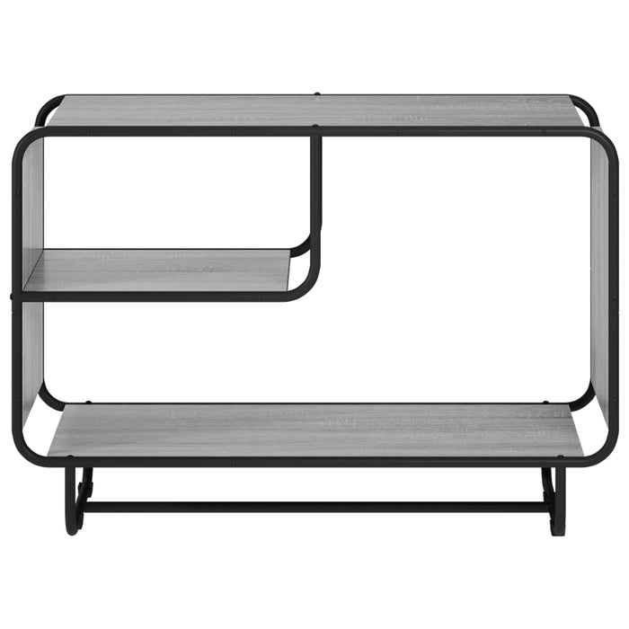 Bufet Sonoma gri 93.5 x 37.5 x 64.5 cm Lemn prelucrat WALTI