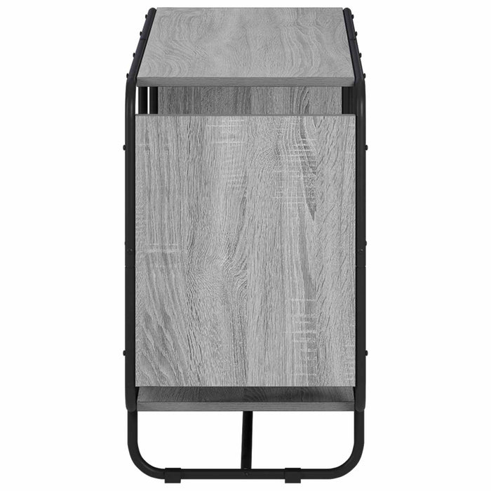 Bufet Sonoma gri 93.5 x 37.5 x 64.5 cm Lemn prelucrat WALTI