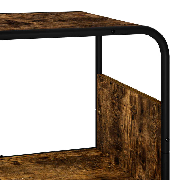 Bufet înalt Stejar fumuriu 93.5 x 37.5 x 144 cm Lemn compozit WALTI