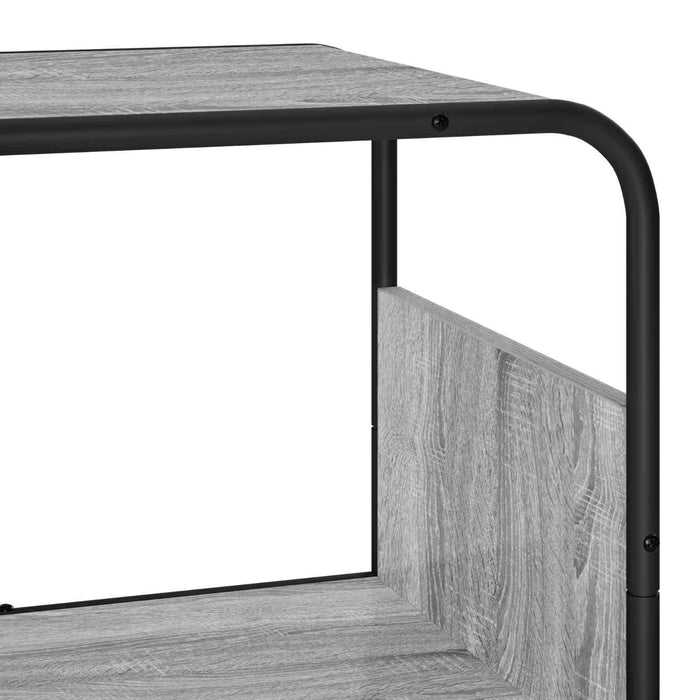 Bufet înalt Sonoma gri 93.5 x 37.5 x 144 cm Lemn compozit WALTI