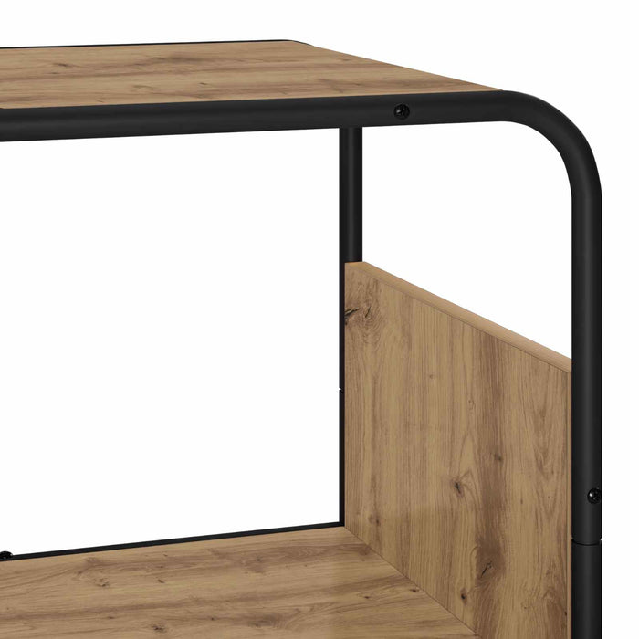 Bufet înalt Stejar Artizanal 93.5 x 37.5 x 144 cm Lemn compozit WALTI
