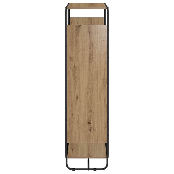 Bufet înalt Stejar Artizanal 93.5 x 37.5 x 144 cm Lemn compozit WALTI