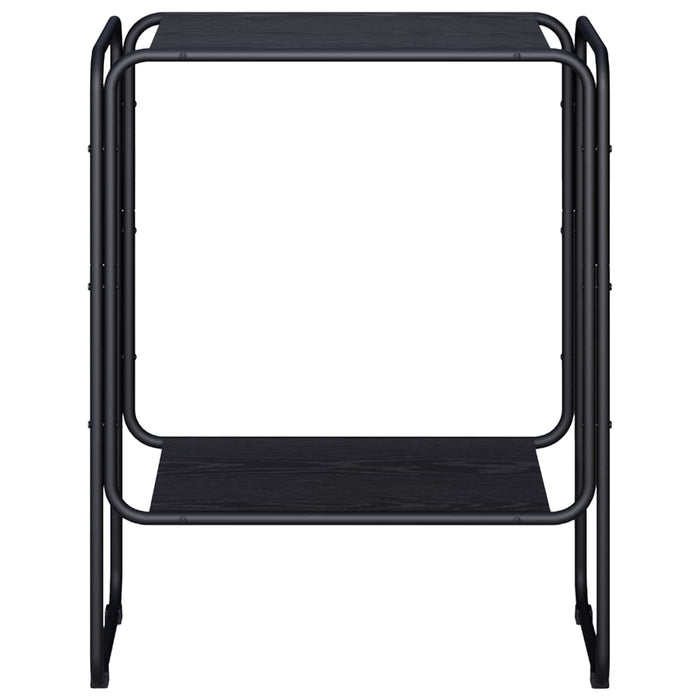 Bufet Stejar Negru 60 x 38 x 75 cm Lemn prelucrat WALTI