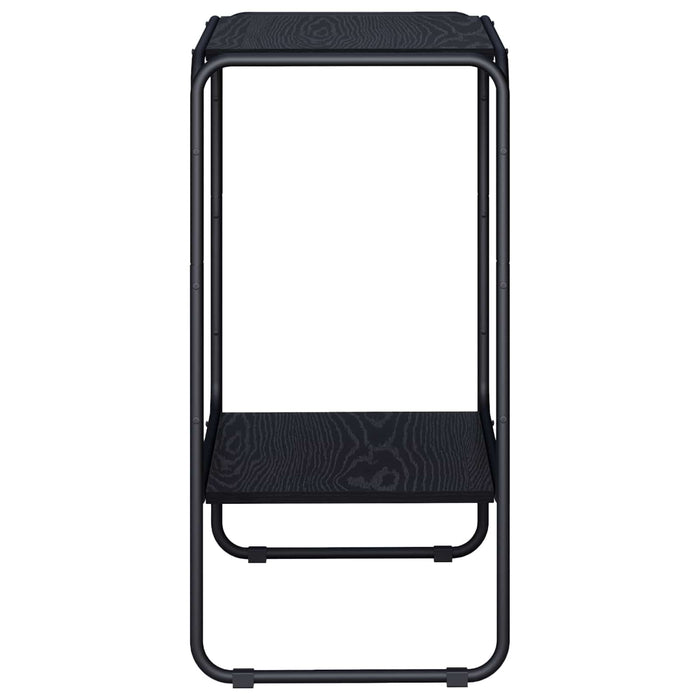 Bufet Stejar Negru 60 x 38 x 75 cm Lemn prelucrat WALTI