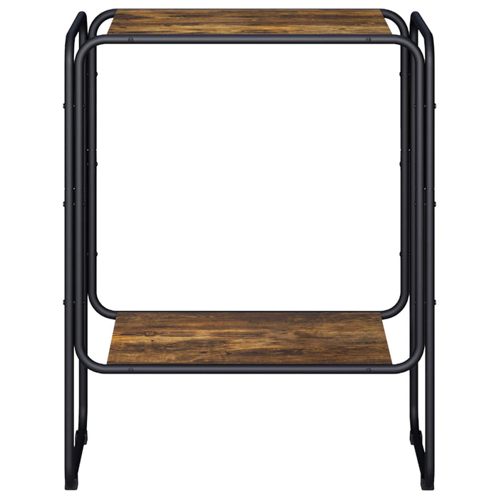 Bufet Stejar fumuriu 60 x 38 x 75 cm Lemn prelucrat WALTI