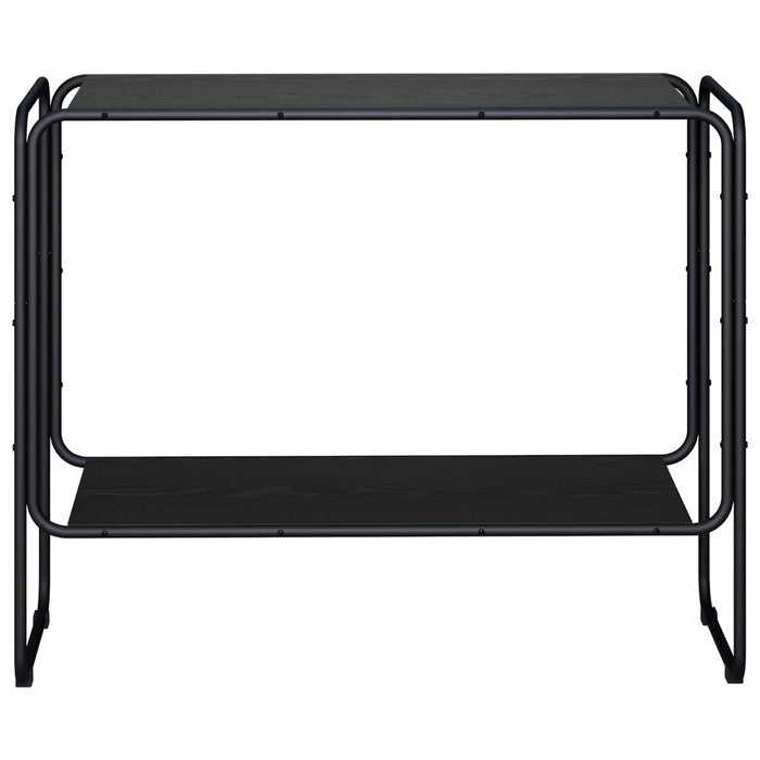 Bufet Stejar Negru 93.5 x 38 x 75 cm Lemn prelucrat WALTI