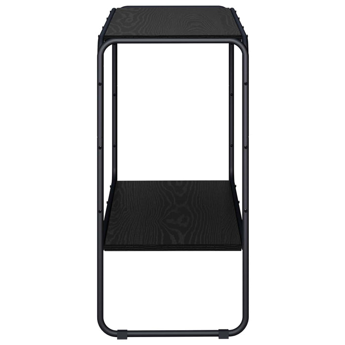 Bufet Stejar Negru 93.5 x 38 x 75 cm Lemn prelucrat WALTI