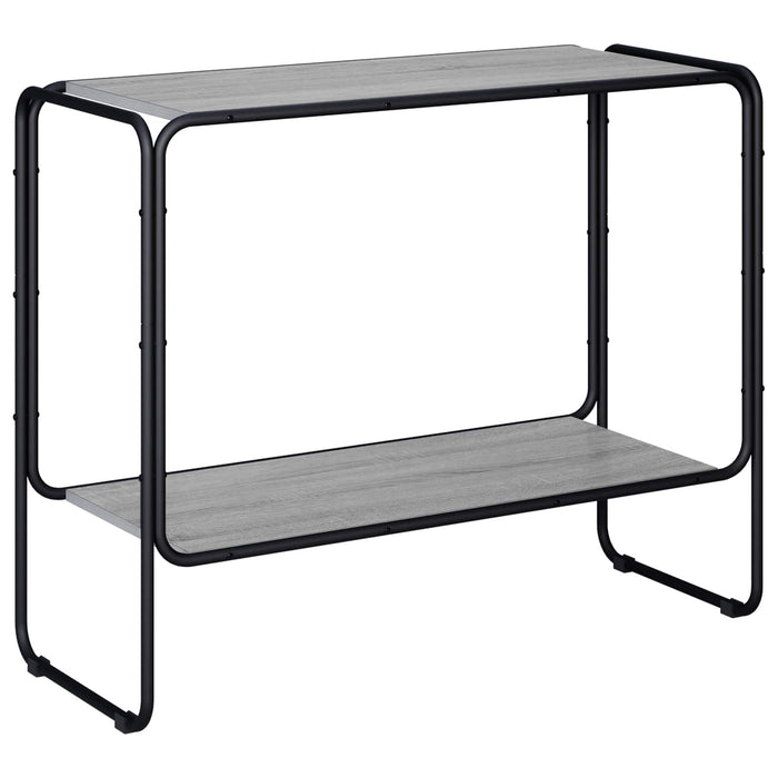 Bufet Sonoma gri 93.5 x 38 x 75 cm Lemn prelucrat WALTI