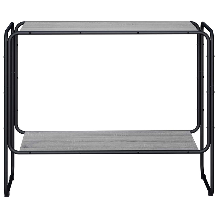Bufet Sonoma gri 93.5 x 38 x 75 cm Lemn prelucrat WALTI