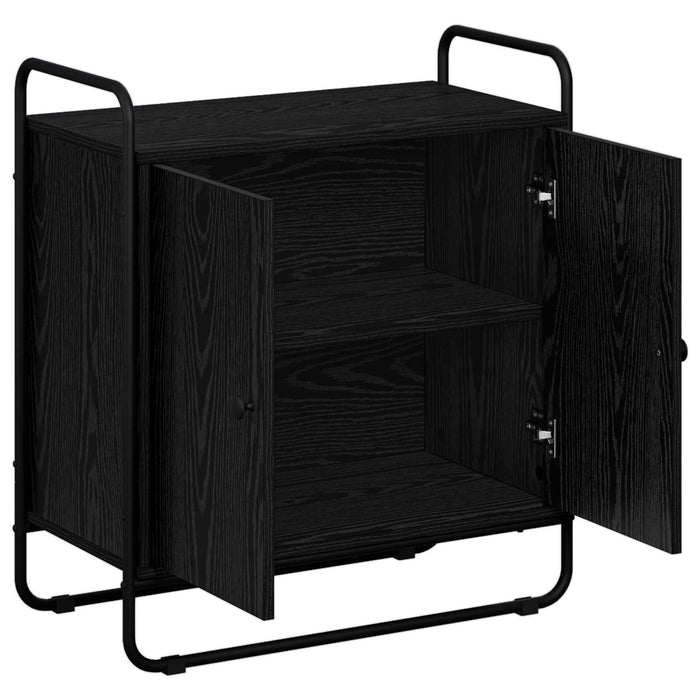 Bufet Stejar Negru 68 x 35 x 75 cm Lemn prelucrat WALTI