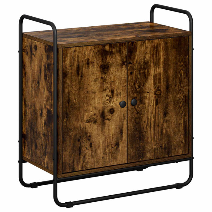 Bufet Stejar fumuriu 68 x 35 x 75 cm Lemn prelucrat WALTI