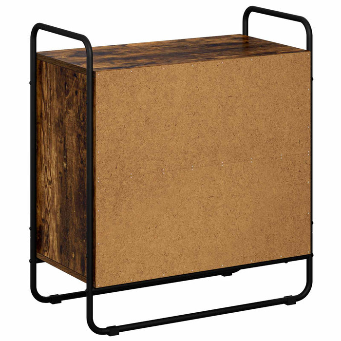 Bufet Stejar fumuriu 68 x 35 x 75 cm Lemn prelucrat WALTI