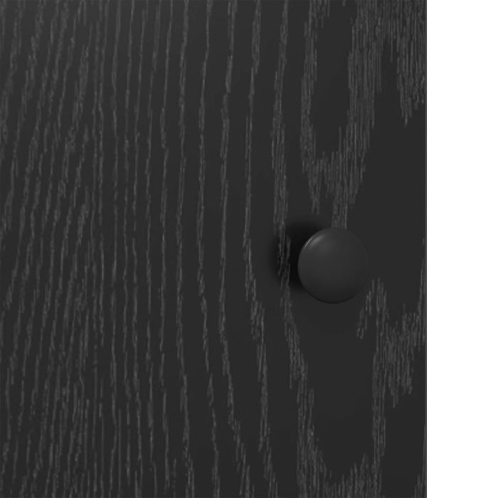 Bufet Stejar Negru 102 x 35 x 75 cm Lemn prelucrat WALTI