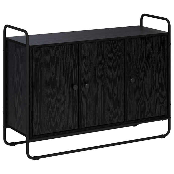 Bufet Stejar Negru 102 x 35 x 75 cm Lemn prelucrat WALTI