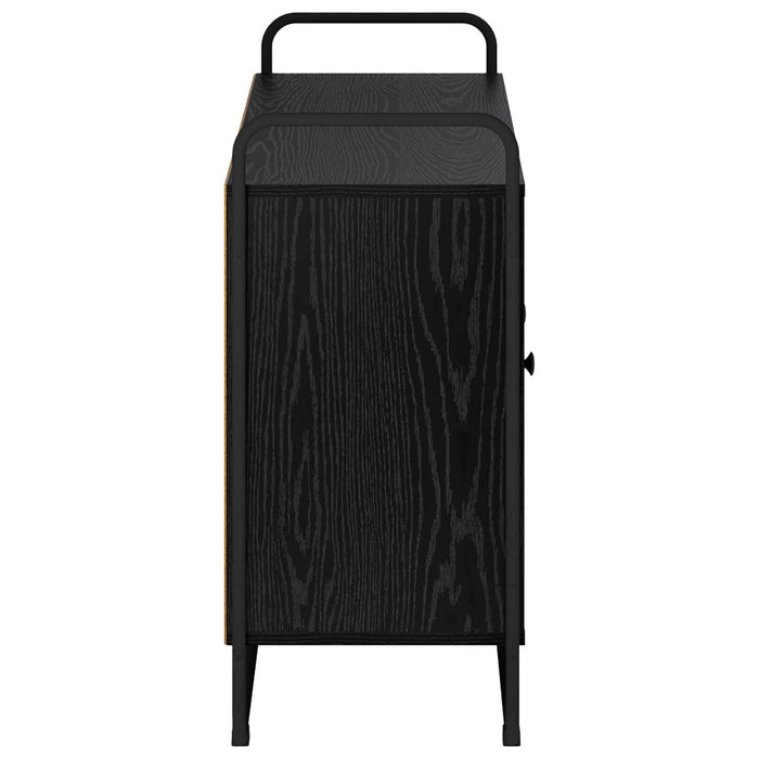 Bufet Stejar Negru 102 x 35 x 75 cm Lemn prelucrat WALTI