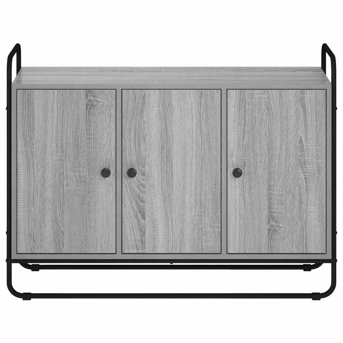 Bufet Sonoma gri 102 x 35 x 75 cm Lemn prelucrat WALTI