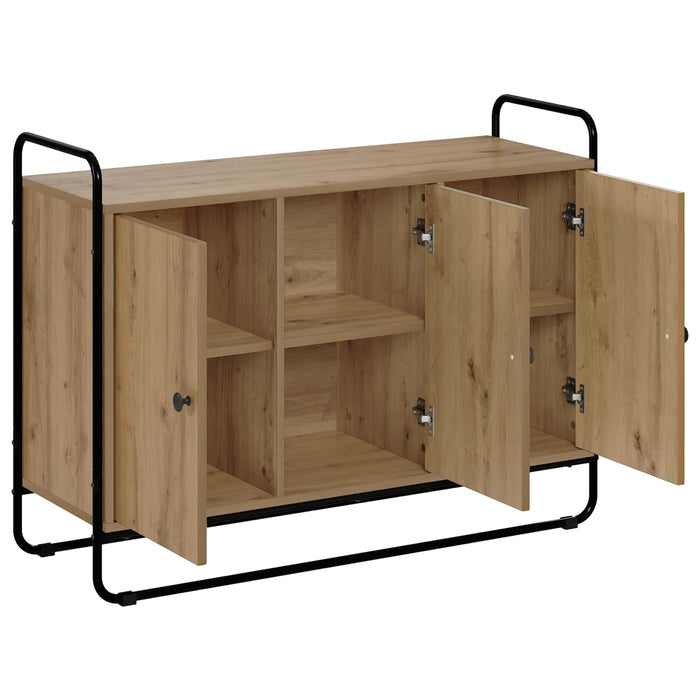 Bufet Stejar Artizanal 102 x 35 x 75 cm Lemn prelucrat WALTI