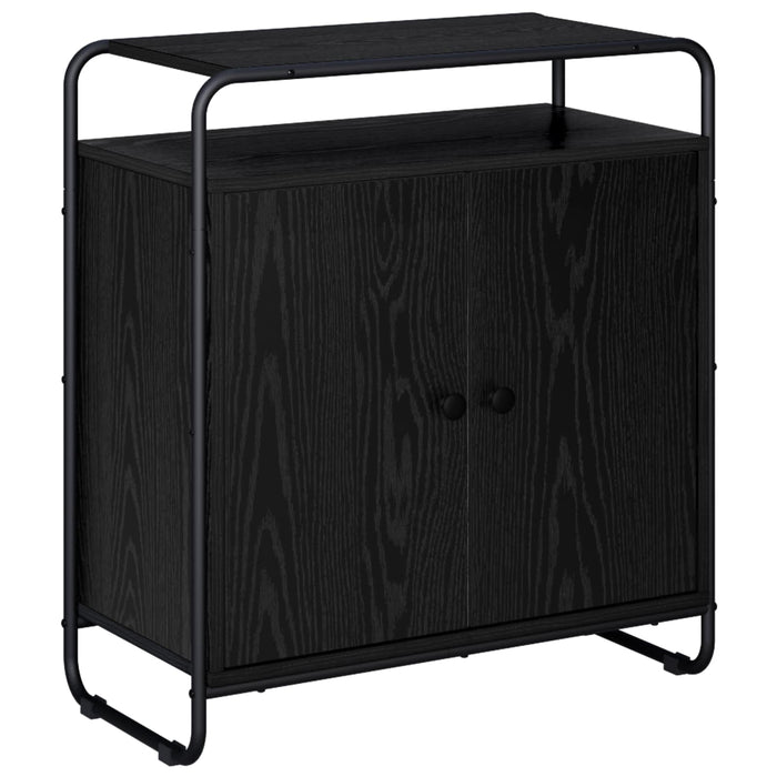 Bufet Stejar Negru 68 x 35 x 75 cm Lemn compozit WALTI