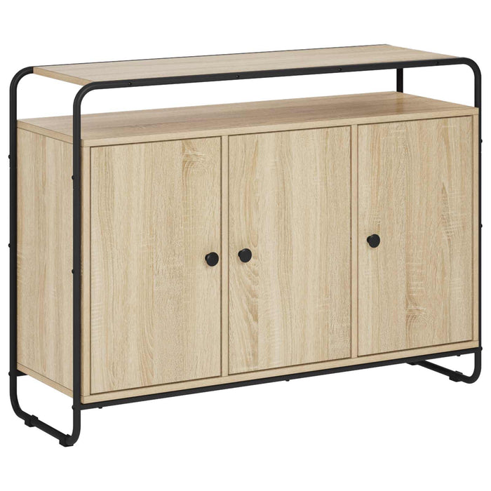 Bufet Stejar Sonoma 102 x 35 x 75 cm Lemn compozit WALTI