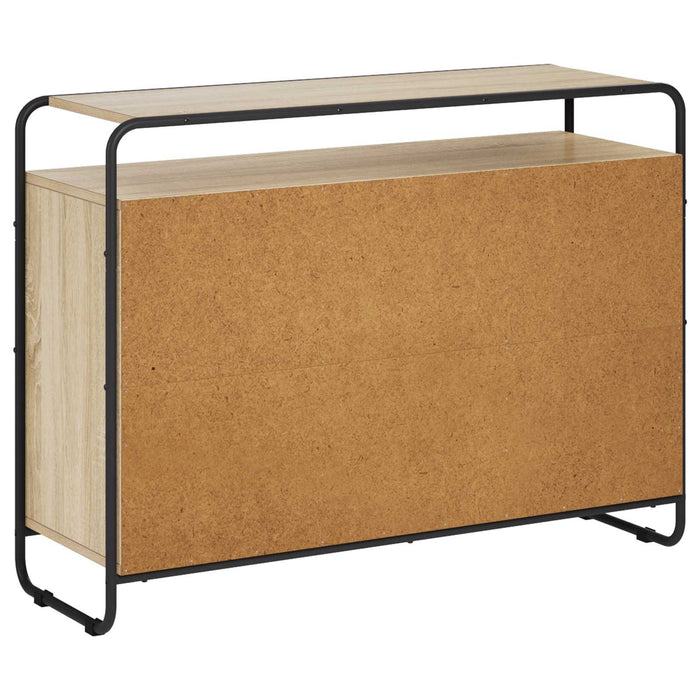 Bufet Stejar Sonoma 102 x 35 x 75 cm Lemn compozit WALTI