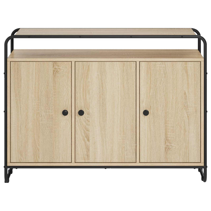Bufet Stejar Sonoma 102 x 35 x 75 cm Lemn compozit WALTI