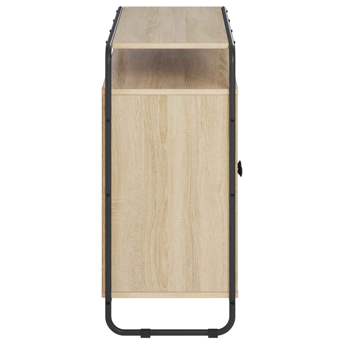 Bufet Stejar Sonoma 102 x 35 x 75 cm Lemn compozit WALTI