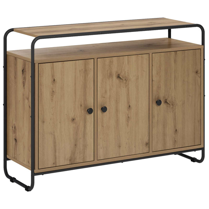 Bufet Stejar Artizanal 102 x 35 x 75 cm Lemn compozit WALTI