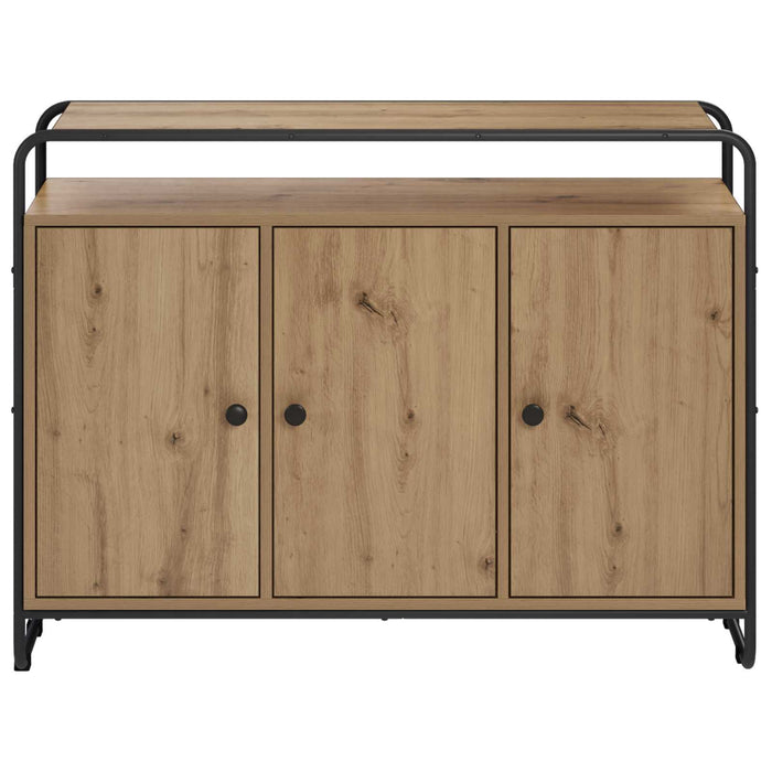 Bufet Stejar Artizanal 102 x 35 x 75 cm Lemn compozit WALTI