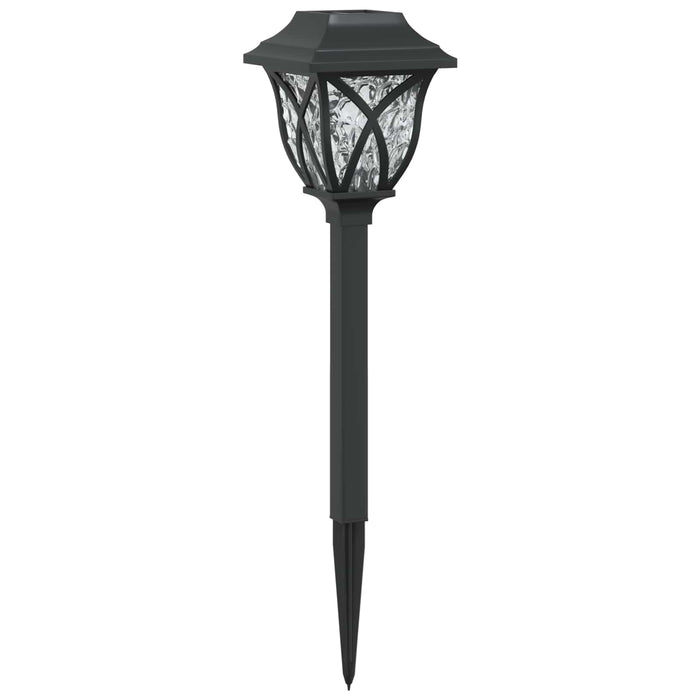 Lumini solare pentru exterior cu ștecher în pământ 24 pcs 42 cm WALTI