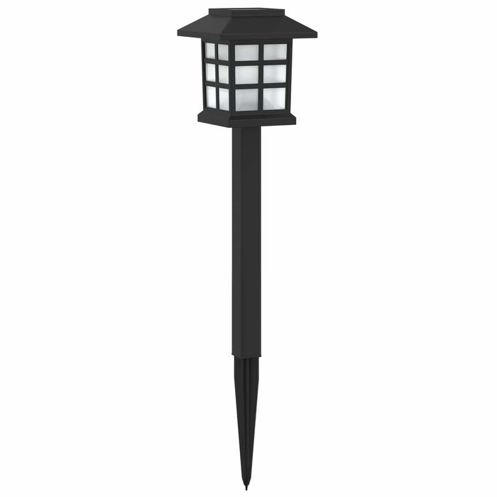 Lumini solare pentru exterior cu ștecher în pământ 12 pcs PP WALTI