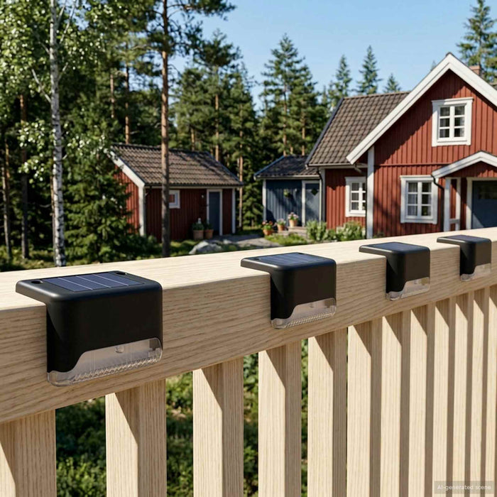 Lumini solare pentru exterior cu ștecher în pământ 4 pcs 4,5 cm WALTI