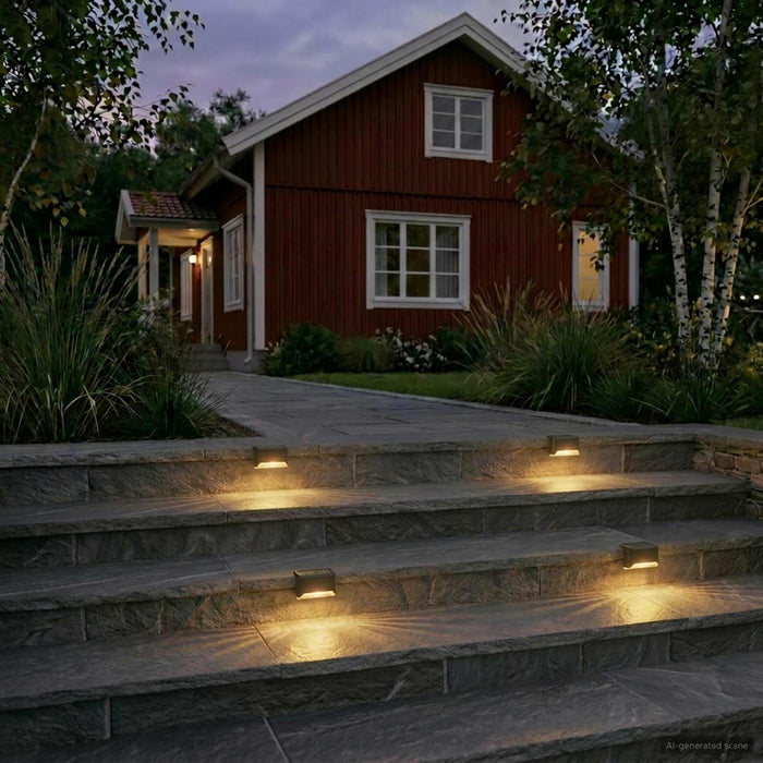 Lumini solare pentru exterior cu ștecher în pământ 4 pcs 4,5 cm WALTI