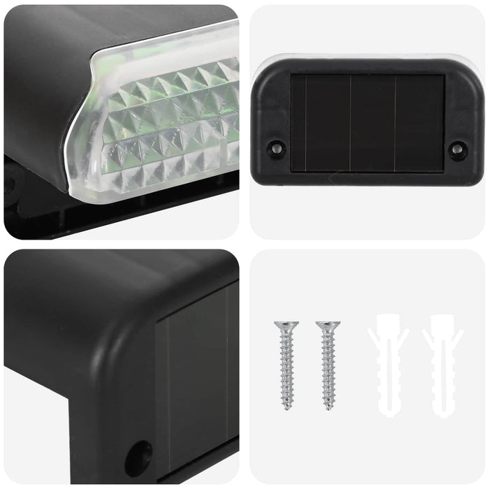 Lumini solare pentru exterior cu ștecher în pământ 8 pcs 4,5 cm WALTI