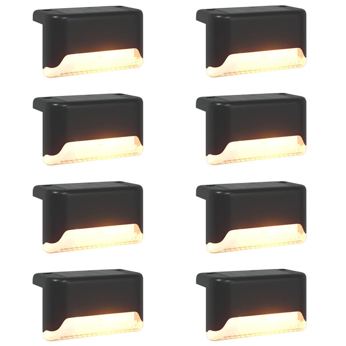 Lumini solare pentru exterior cu ștecher în pământ 8 pcs 4,5 cm WALTI